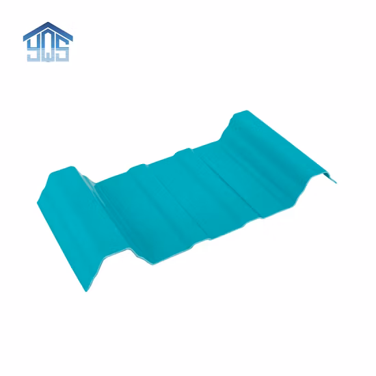 Prezzo di consegna di fabbrica Lastra per tetto in tegole in PVC Lastra per tetto anticorrosiva a onda trapezoidale Lastra per tetto in UPVC per magazzino