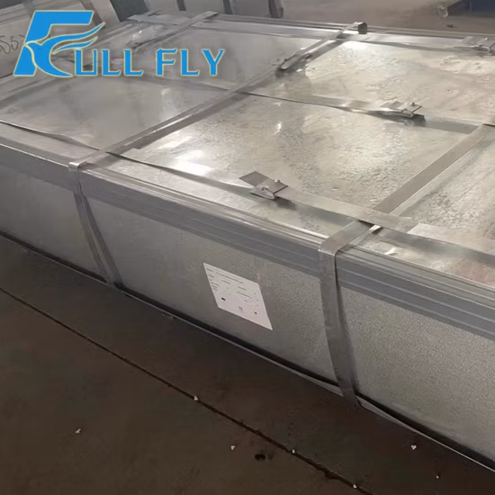 Lamiera con profilo sinusoidale per coperture in acciaio zincato China Factory utilizzata come materiale da costruzione