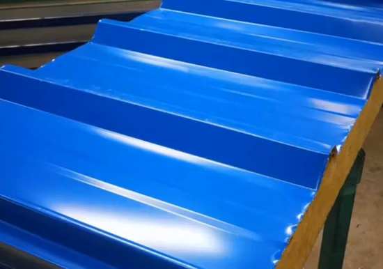Lastre per coperture SGLCC, alluminio zincato, Az150, G550, materiale da costruzione Zincalume Gl zincato anti-dito, piastrelle in acciaio ondulato, lamiera per coperture in galvalume rivestita in Aluzinc