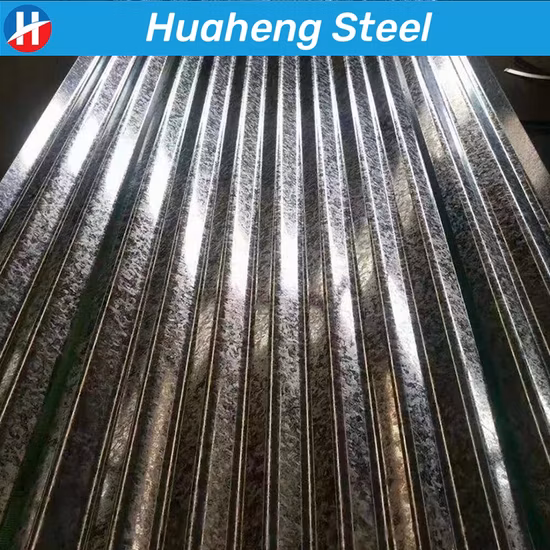 Materiale da costruzione lamiera zincata / lamiera del tetto zincata a caldo